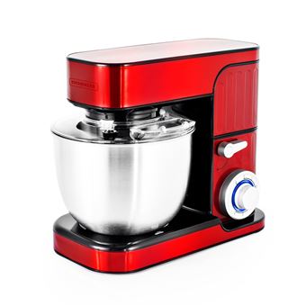 Robot pétrin pâtissier Kitchen Cook Antara Inox Red 1300 W Rouge et Argent