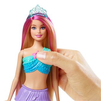 Poupée Barbie Sirène Lumières de rêve