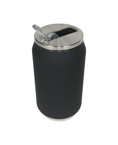 Yoko Design Noir Mat Canette Isotherme Yoko 280 Ml
