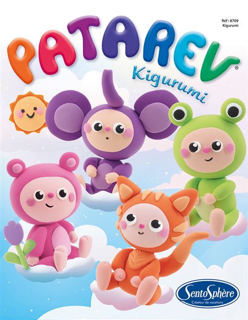 SentoSphère Pâte À Modeler Kigurumi 6 Couleurs Multicolore Patarev - vue 1