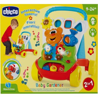 Trotteur Chicco Bebe Jardinier pousseur 2 en 1 Trotteurs Achat prix fnac