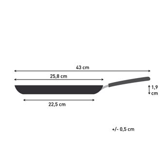 Poêle à crêpes Tefal Chandeleur B7021002 25 cm Rouge