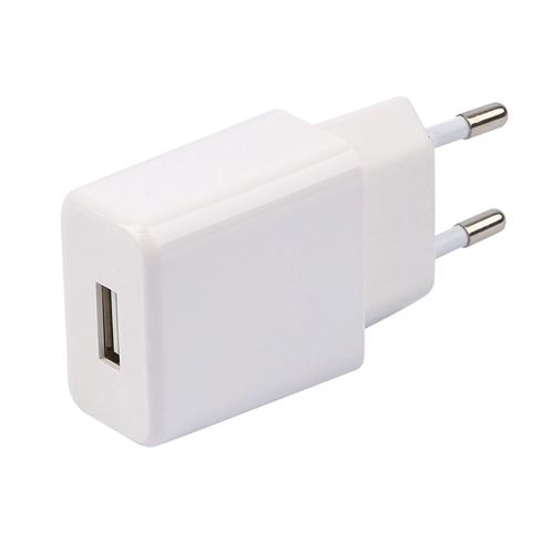 Chargeur secteur USB-A Wefix AC-249G 2.4A Blanc