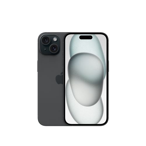 Apple iPhone 15 6,1 5G Double SIM 128 Go Noir