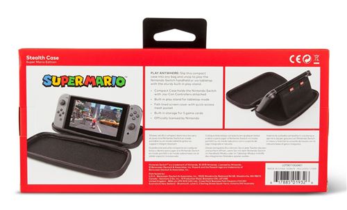 marque generique - Housse de Protection Etui pour Console de jeux Nintendo  Switch PU Cuir BU - Accessoire Switch - Rue du Commerce