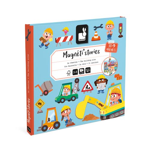 Jeu Éducatif Janod J05449 – Magnéti'stories Le Potager - vue 2
