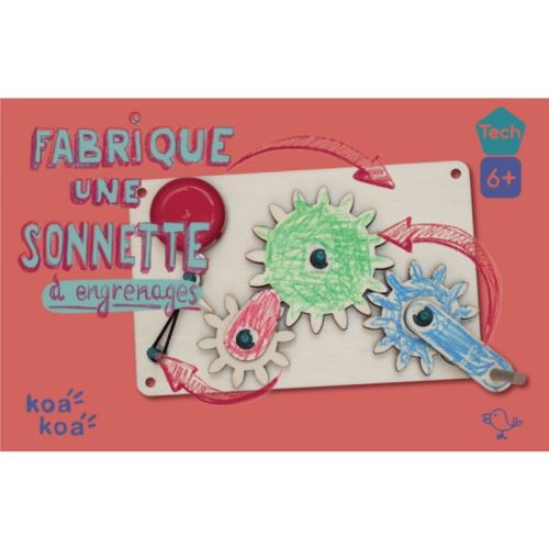 Kit créatif Fabrique une sonnette à engrenages Koa Koa