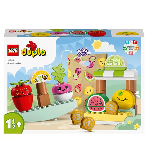 Acheter LEGO® DUPLO® 10983 Le marché bio État correct - 28,57 € LEGO® DUPLO® 10983 Le marché bio État correct - reconditionné disponible sur Fnac