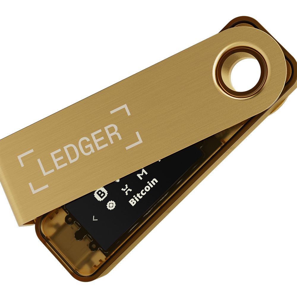 Cryptowallet Ledger Nano S Plus Or