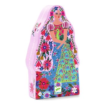 Puzzle Djeco La princesse et son paon 36 pièces - 1