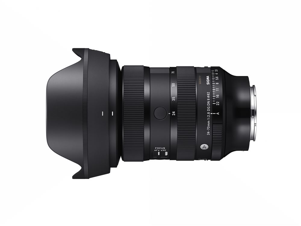 Sony α7 IV + SIGMA 24-70mm F2.8 DG DN II Objectif zoom Sigma DG DN II Art 24-70 mm f/ 2.8 Noir pour Sony E