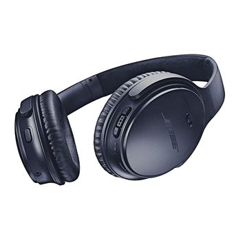 Percentage Boer duurzame grondstof Bose QuietComfort 35 II - Koptelefoon met micro - over oor - Bluetooth -  draadloos - NFC - actieve geluidsdemping - ruisisolatie - drievoudig  middernacht - Hoofdtelefoon - Fnac.be