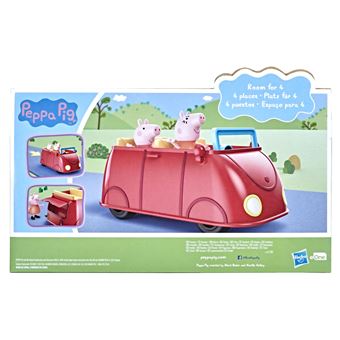 Figurines Peppa Pig La Voiture Rouge de Peppa