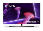 TV OLED Philips 55OLED887 139 cm Ambilight 4K UHD Android TV Metal chrome foncé