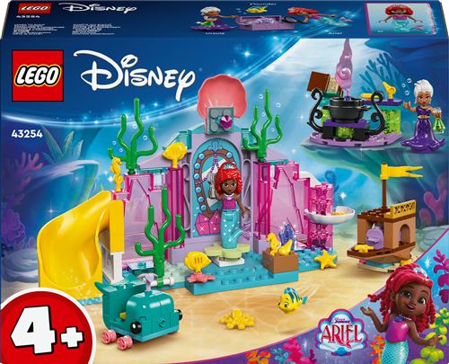 LEGO® Disney 43254 La grotte de cristal d’Ariel
