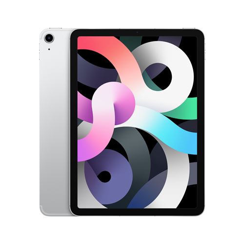 iPad Air 10,9 64 Go Argent Wi-Fi Cellular 4ème génération 2020