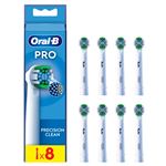 Pack de 8 brossettes pour brosse à dents Oral-B Pro Precision Clean