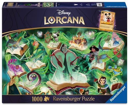 Puzzle 1000 pièces Lorcana Ravensburger Emerald