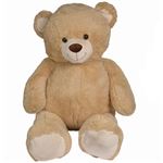 Peluche ours Nicotoy 135 cm Beige