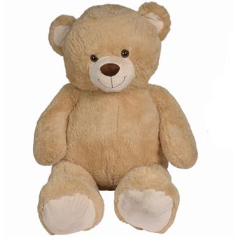 Peluche ours Nicotoy 135 cm Beige