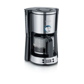 SEVERIN KA 4826 - Cafetière - 10 tasses - noir/inox brossé