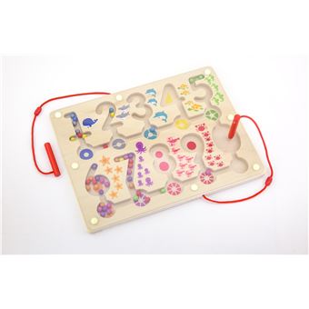 Labyrinthe magnétique Sapin Malin Chiffres