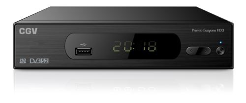 Récepteur satellite HD CGV Noir