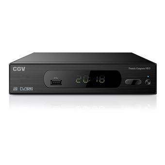 Récepteur satellite HD CGV Noir