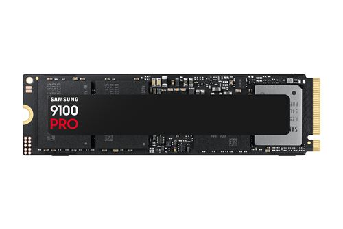 Disque SSD Interne Samsung 9100 Pro Mz-Vap1T0 1 To Noir
