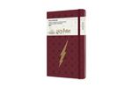 Agenda semainier Moleskine Grand format Edition limitée Harry Potter 2022 Rouge