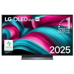OLED48C5 OLED evo Noir Profond et booster de luminosite 120Hz 4K 121cm IA 2025