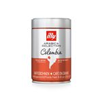 Café en grains Illy Arabica Selection Colombia 7098 Argent et Orange