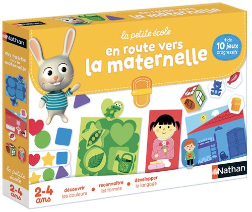 Jeu Éducatif Nathan En Route Vers La Maternelle – Coffret de Jeux Progressifs - vue 8