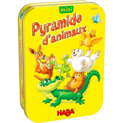 Jeu de société Haba Mini Pyramide d’animaux État correct - Haba reconditionné disponible sur Fnac