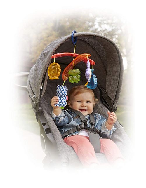 Fisher price on store the go stroller mobile