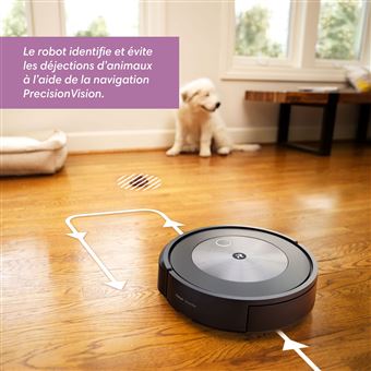 Aspirateur robot iRobot Roomba® J7+ Noir