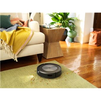 Aspirateur robot avec système d’autovidage Roomba® j7+ connecté au Wi-Fi