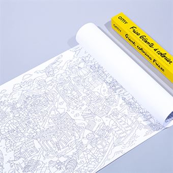 Jeu créatif Omy Frise Histoire à colorier