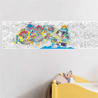 Jeu créatif Omy Frise Histoire à colorier