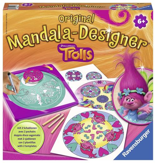 Kit créatif Mandala Designer® Trolls Ravensburger