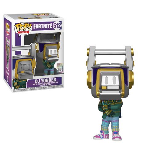 Figurine Funko Pop Fortnite S3 DJ Yonder État correct - Funko reconditionné disponible sur Fnac