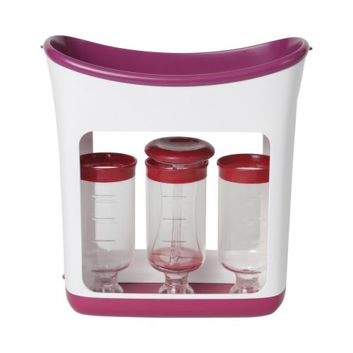 Pressoir à purées Infantino Squeeze Station Blanc et Mauve