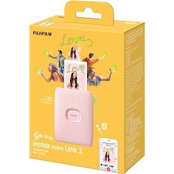 Imprimante photo portable FUJIFILM Instax Mini Link 2 Soft Pink Fuji en  multicolore