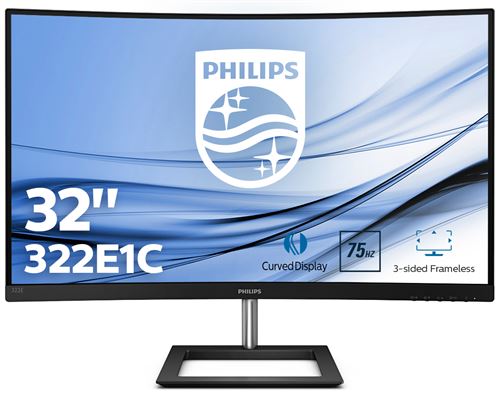 Ecran PC Philips E-line 322E1C - 31,5\
