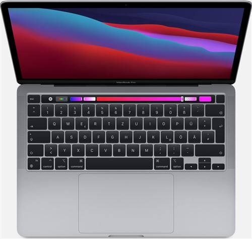 Pro 13'' SSD 8 Go RAM Puce M1 CPU 8 cours GPU 7 cours 2020 - vue 2