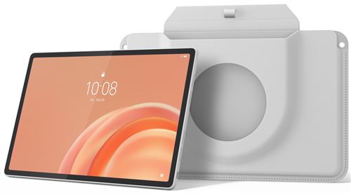 Tablette Tactile Lenovo Tab Plus Gen 2 Zaht 12,1" 128Go Blanc Céleste + Housse Transparent