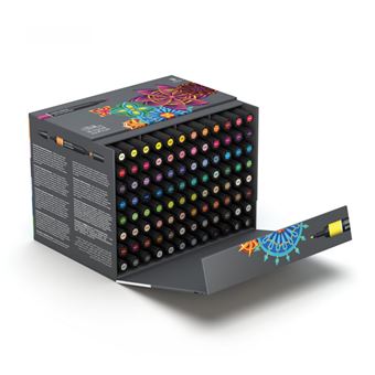 Coffret Winsor & Newton 96 marqueurs assortis