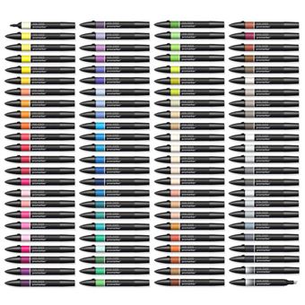 Coffret Winsor & Newton 96 marqueurs assortis