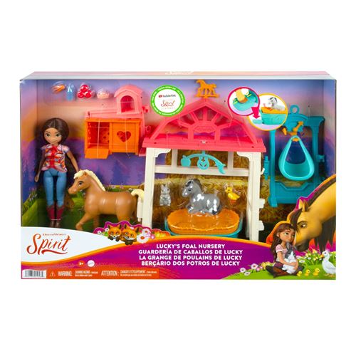 Poupée Spirit Coffret Nurserie De Lucky