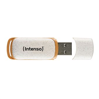 Clé USB 3.2 Intenso Green Line 64 Go Beige - 1
